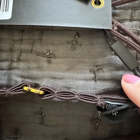 BNWT All Things Golden Espresso Lover Bralette Size Small - Picture 3 of 5